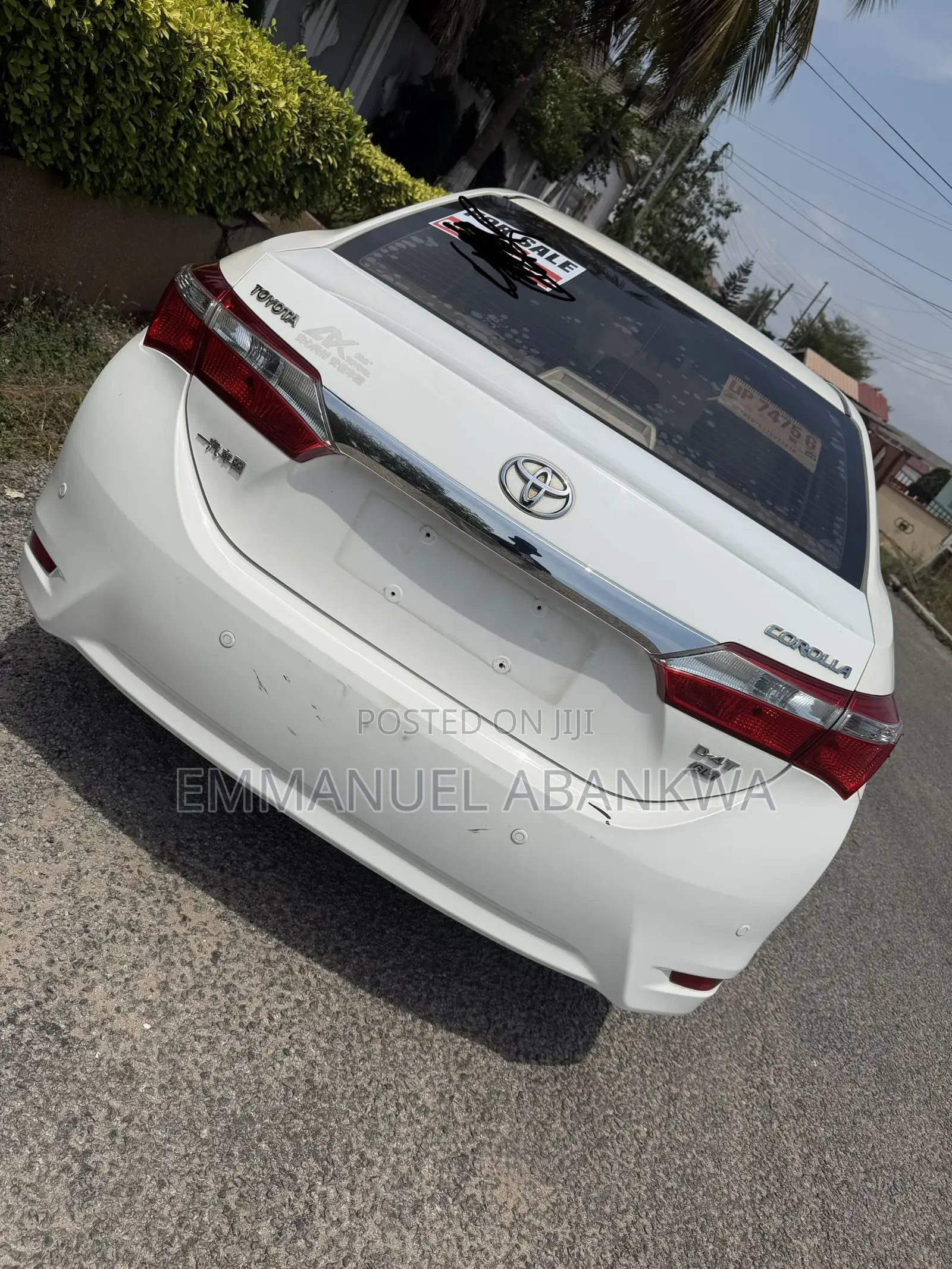 Toyota Corolla 2017 White