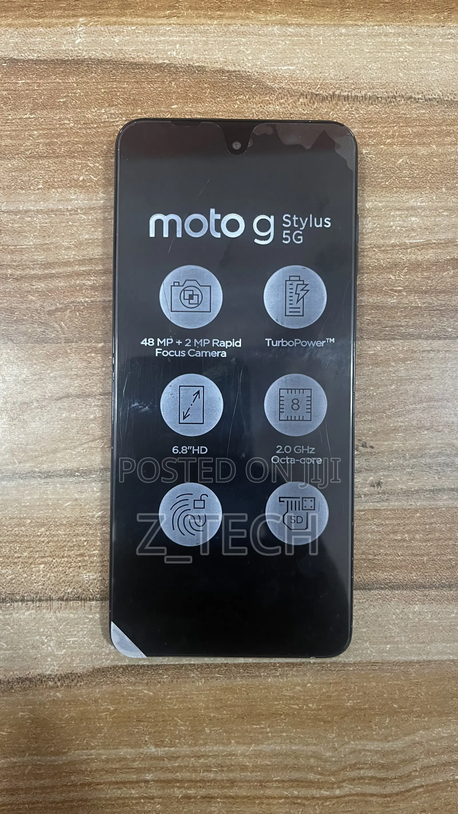 New Motorola Moto G Stylus 5G (2024) 128 GB Black