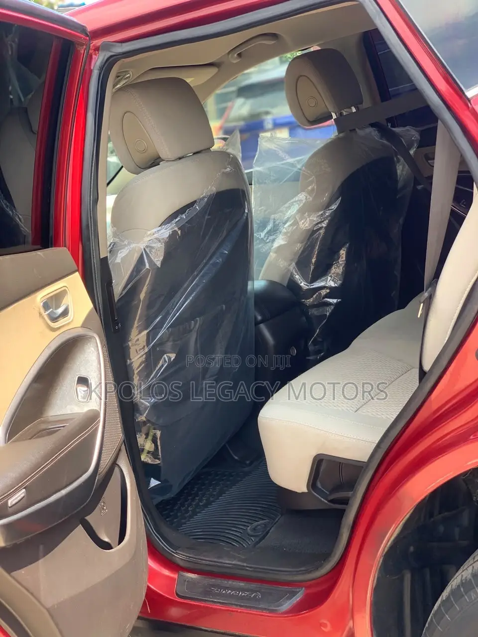 Hyundai Santa Fe GLS 4dr SUV AWD (3.3L 6cyl 6A) 2014 Red