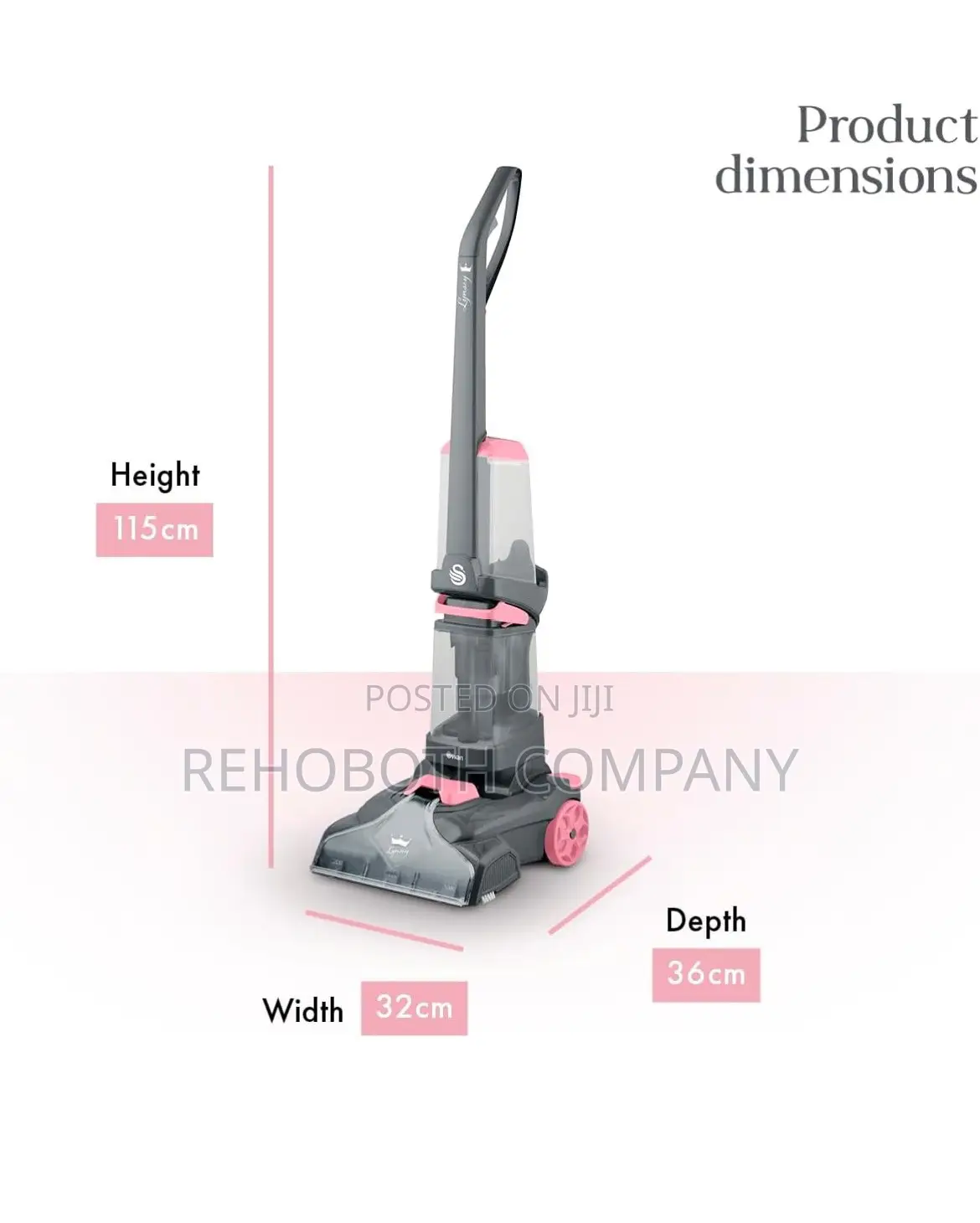 Swan SC17321QOC TV’s Queen of Clean Carpet Washer
