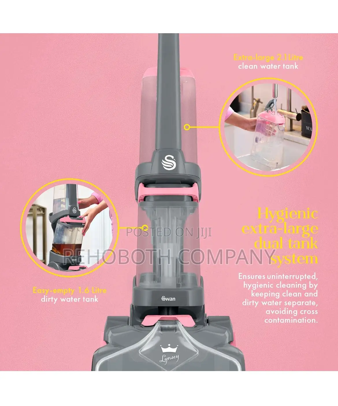 Swan SC17321QOC TV’s Queen of Clean Carpet Washer