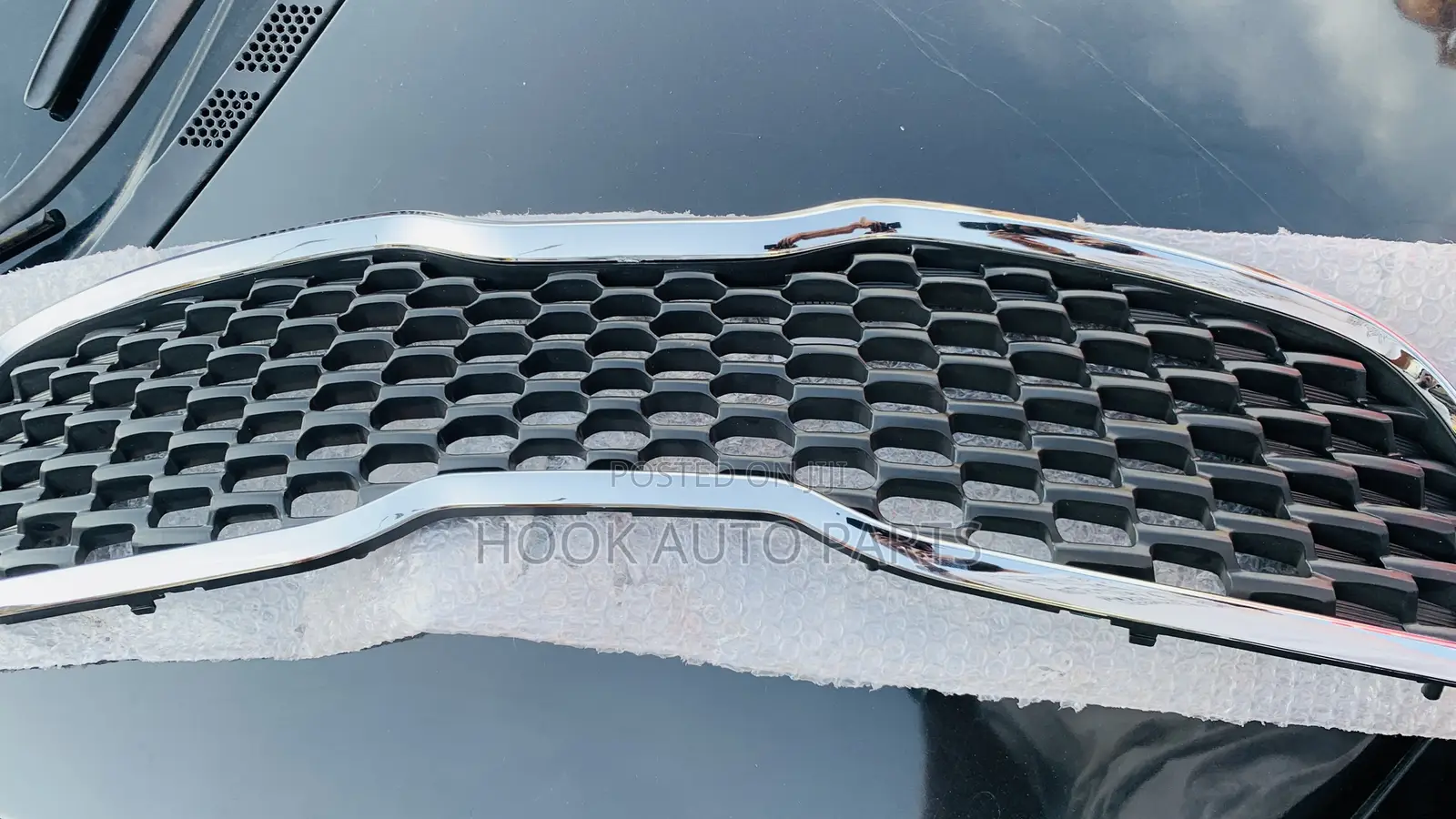 Kia Forte 2012, 2013, 2014, 2015 Front Bumper Grille: Shells