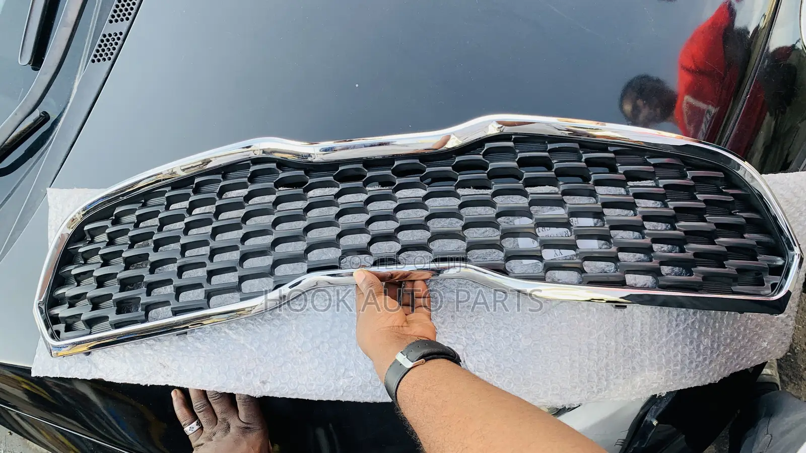 Kia Forte 2012, 2013, 2014, 2015 Front Bumper Grille: Shells