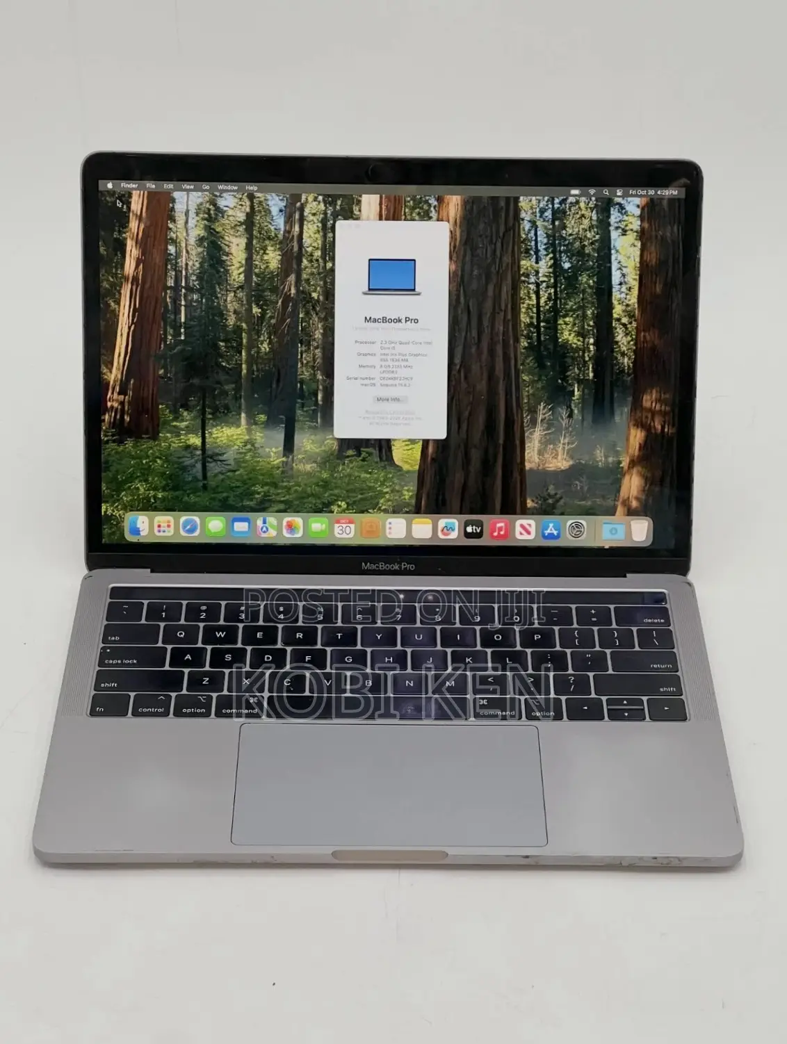 Laptop Apple MacBook Pro 2019 8GB Intel Core i5 SSD 256GB