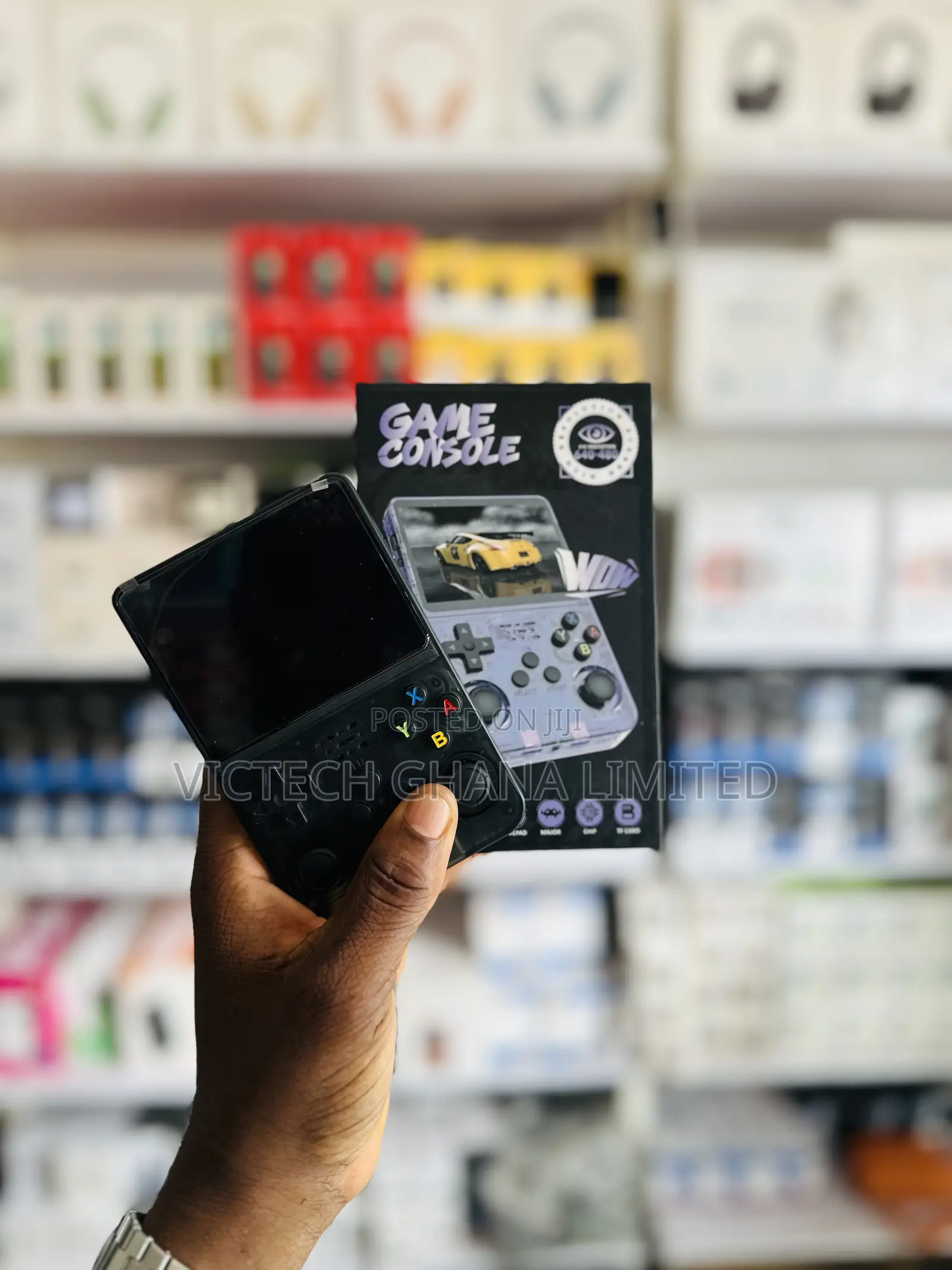 R36S Retro Handheld Game Console.