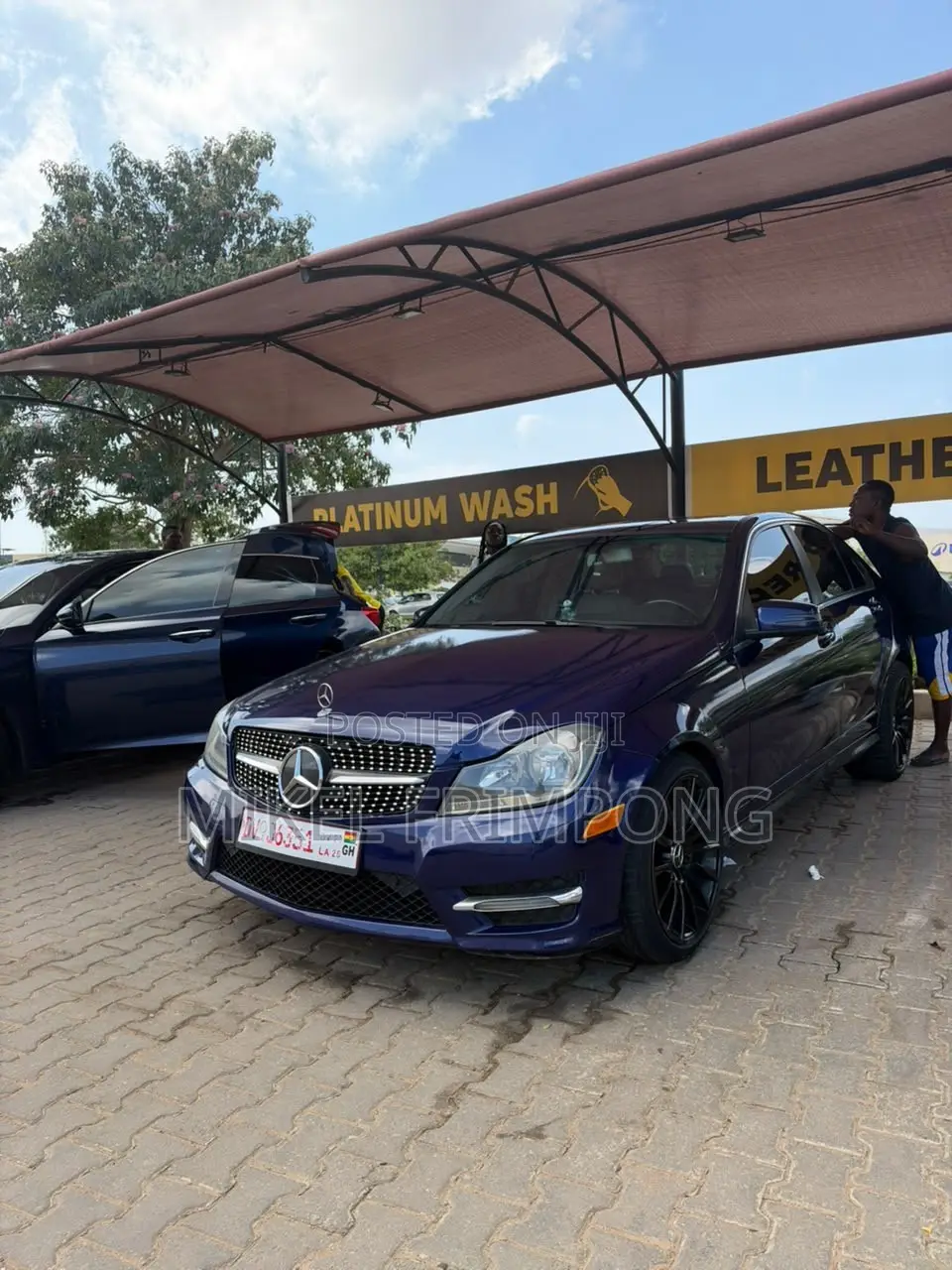Mercedes-Benz C250 2014 Blue