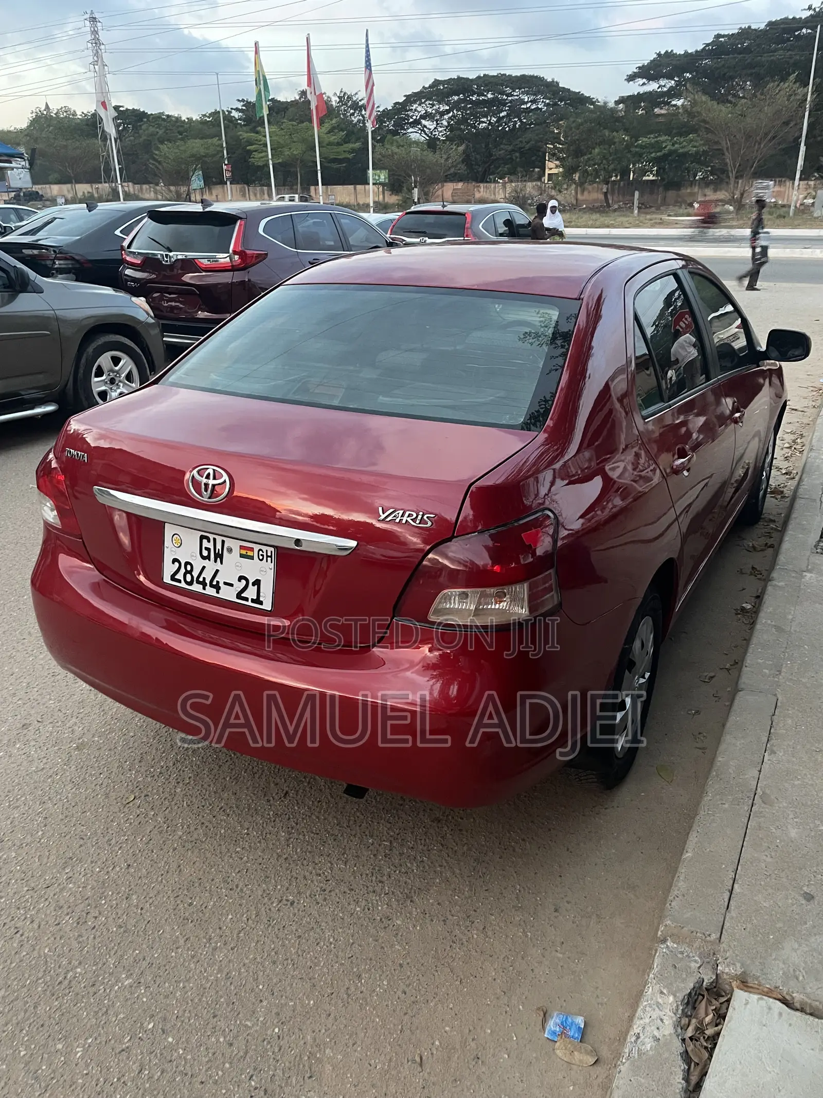 Toyota Yaris 2010 Red