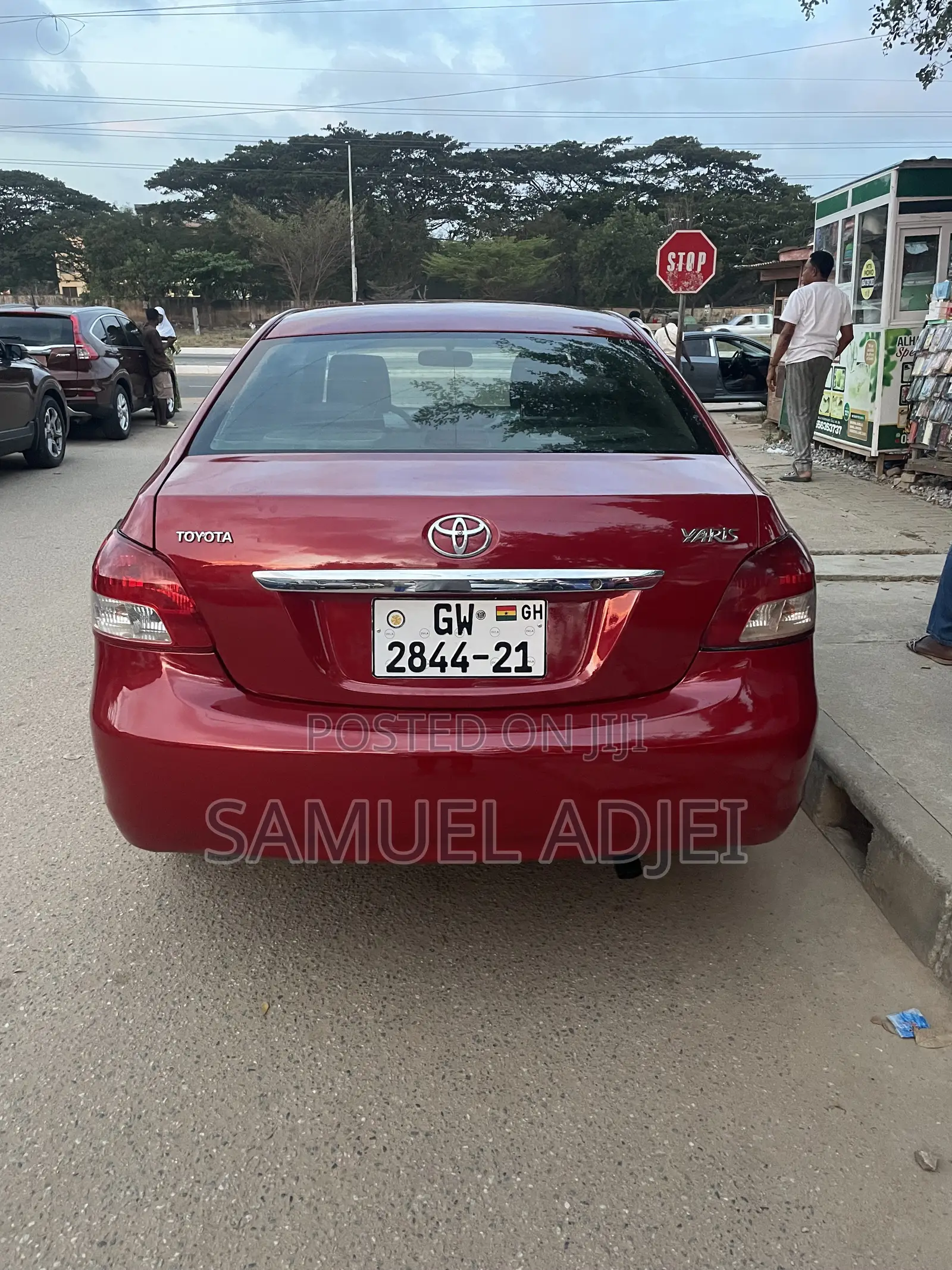Toyota Yaris 2010 Red