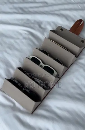 5-Slot Travel Sunglasses Case