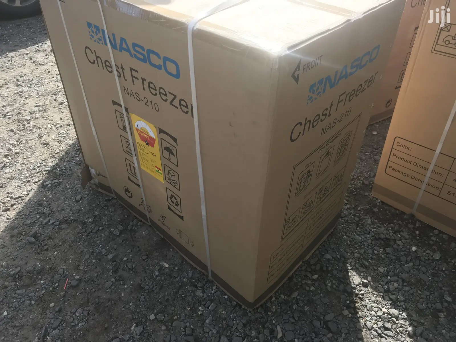 A New Nasco 200ltrs Freezer+Removable Storage Basket
