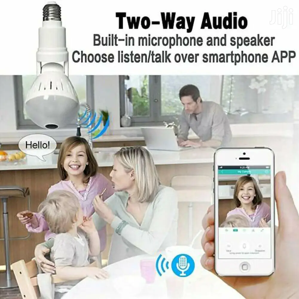 360° Panoramic Hidden Wifi Camera
