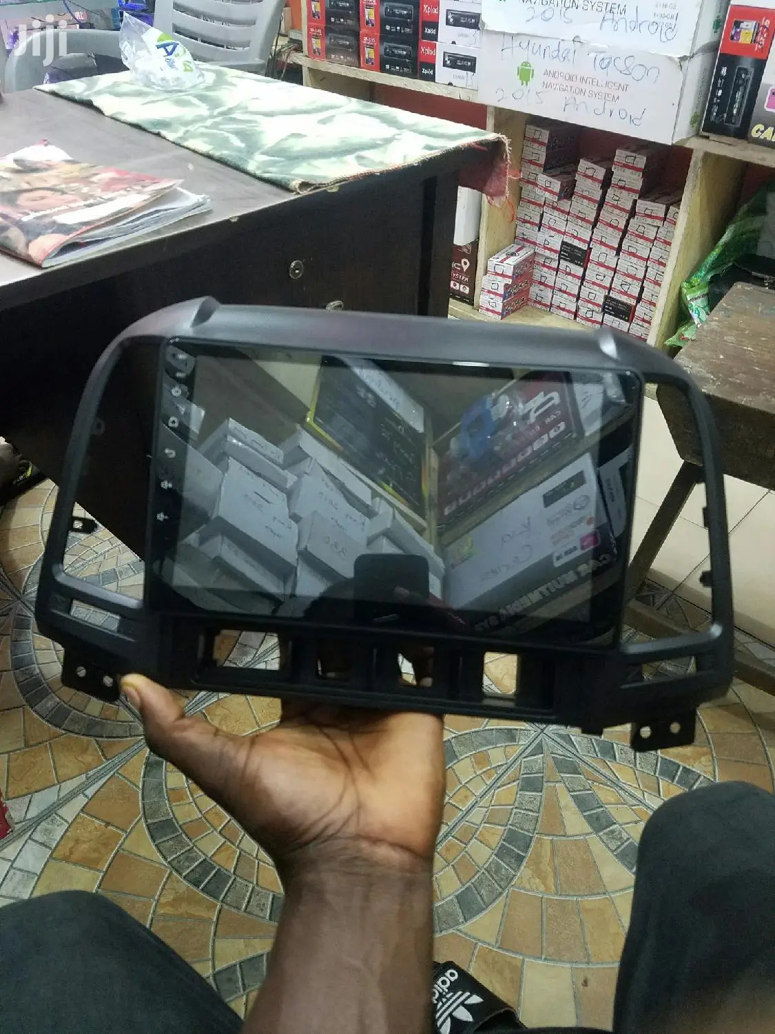 Hyundai Santafe 2009 Android Sound System