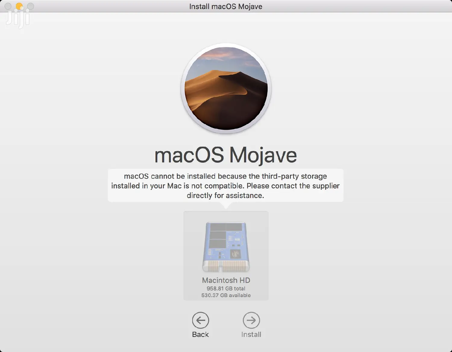 Fresh Mac OS Installation