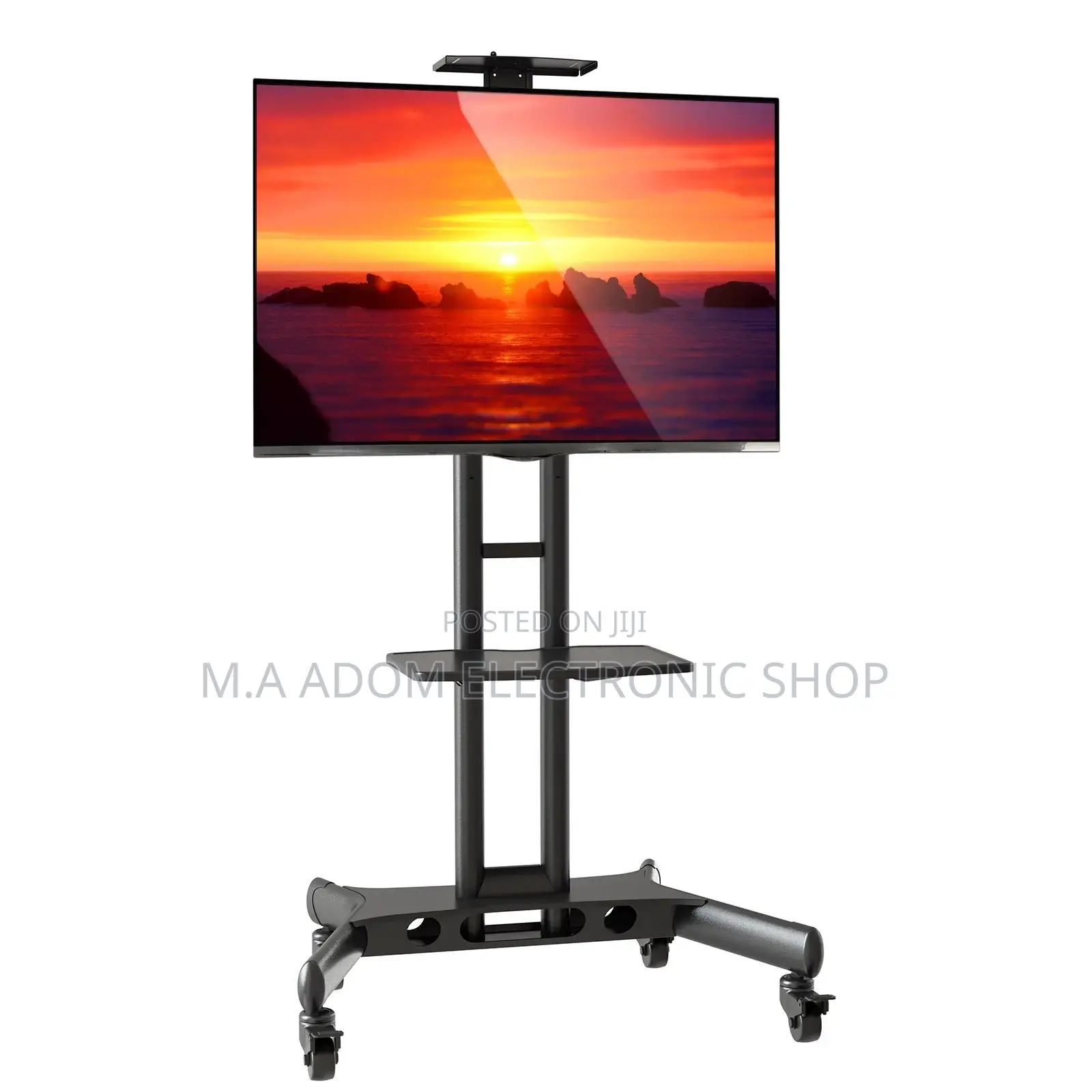 Cart Mobile TV Stand For 37”-55”Inch Flat Screen