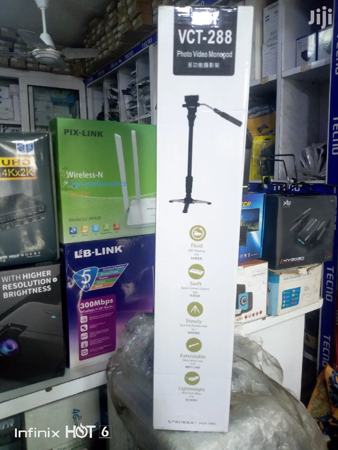 Yunteng Photo Video Monopod