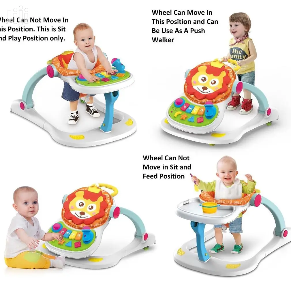 Baby Walker 4in1 Use, 4 Ways Baby Walker