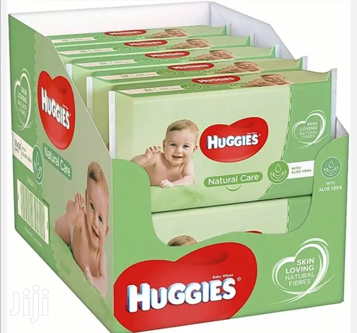 Huggies Natural Care Wipes Box
