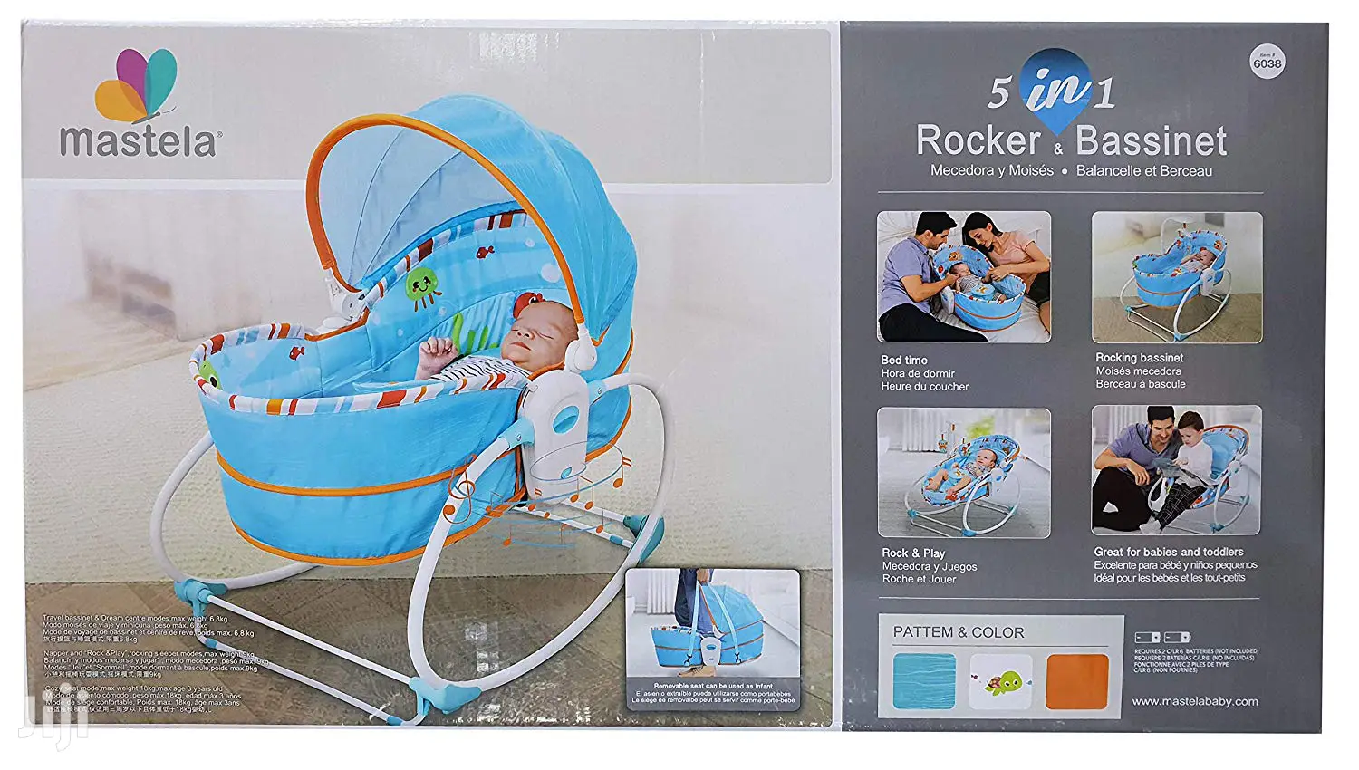 5 in 1 Bassinet