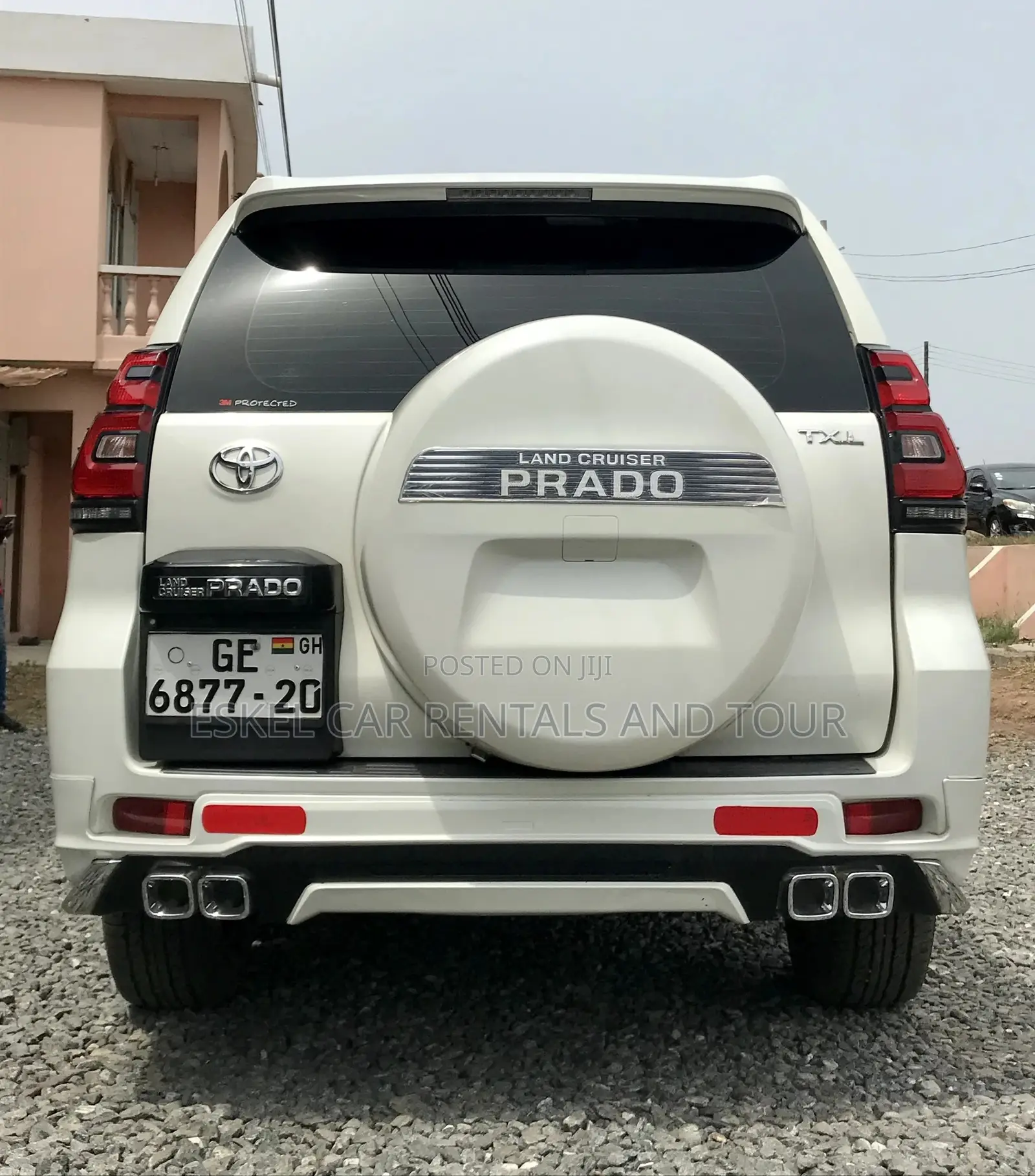 Prado for Rent Comes With a Driver