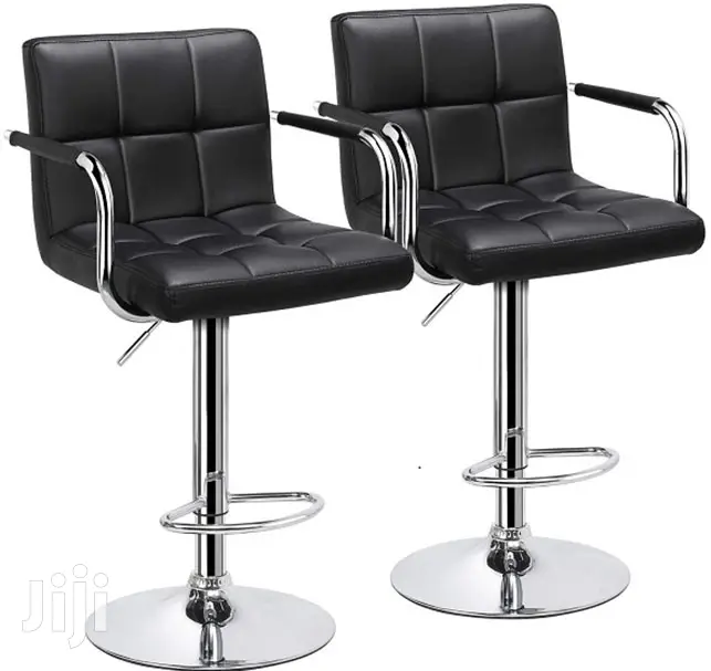 Leather Adjustable BAR STOOL