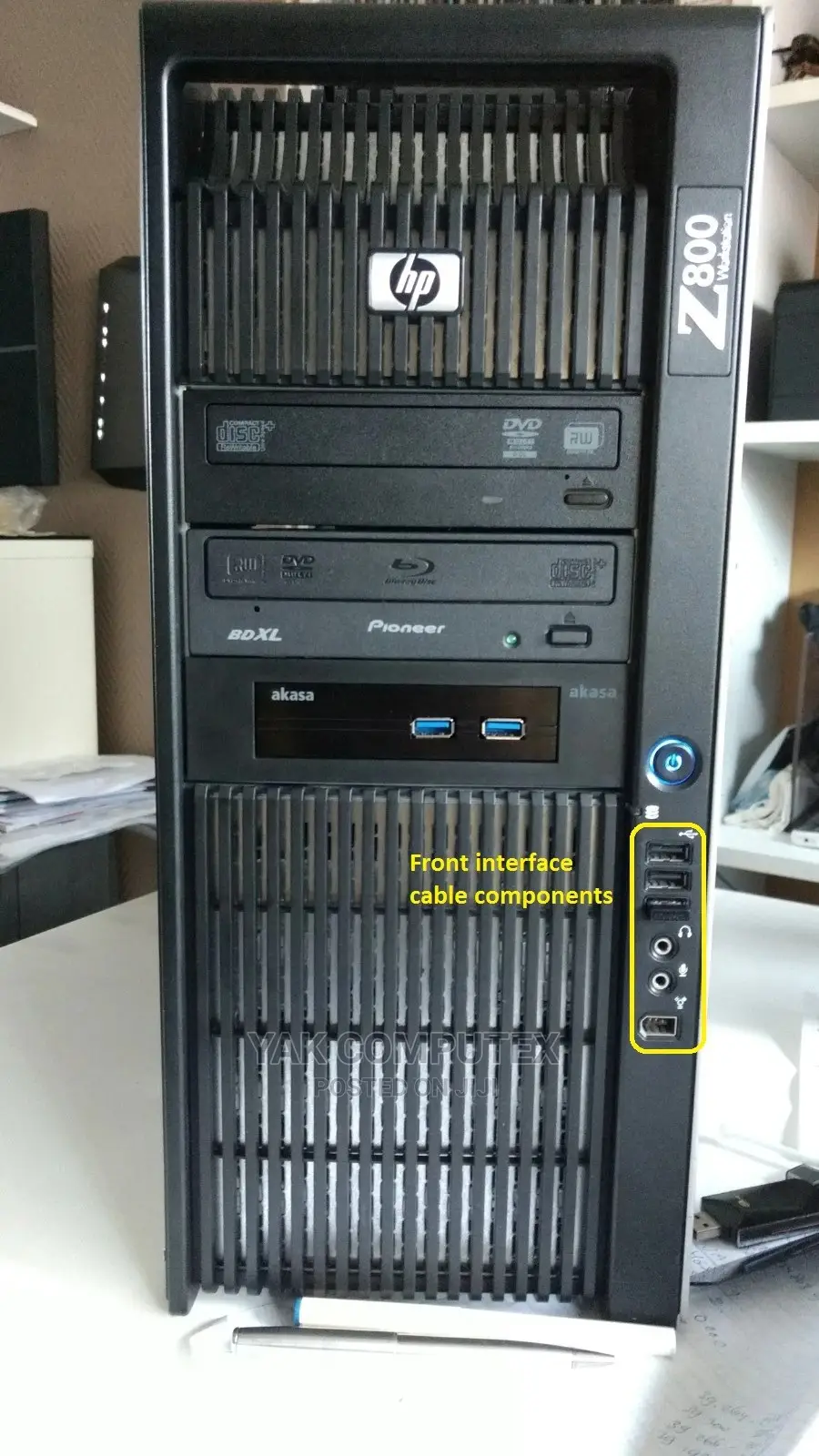 Desktop Computer HP 32GB Intel Xeon HDD 1.5T