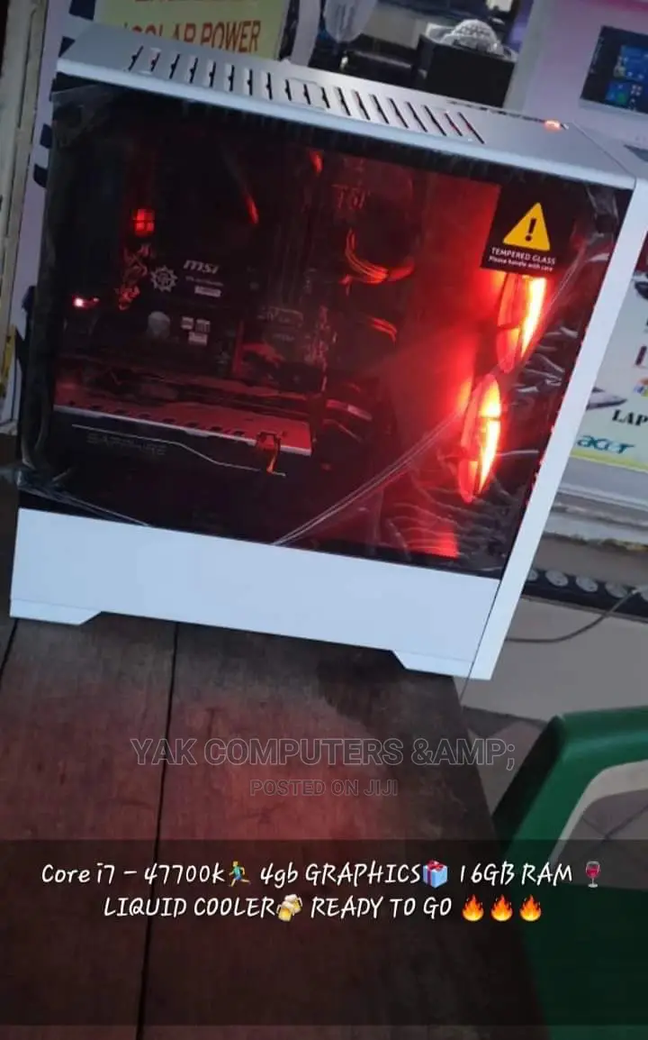 New Desktop Computer MSI Nightblade B85 16GB Intel Core i7 HDD 1T