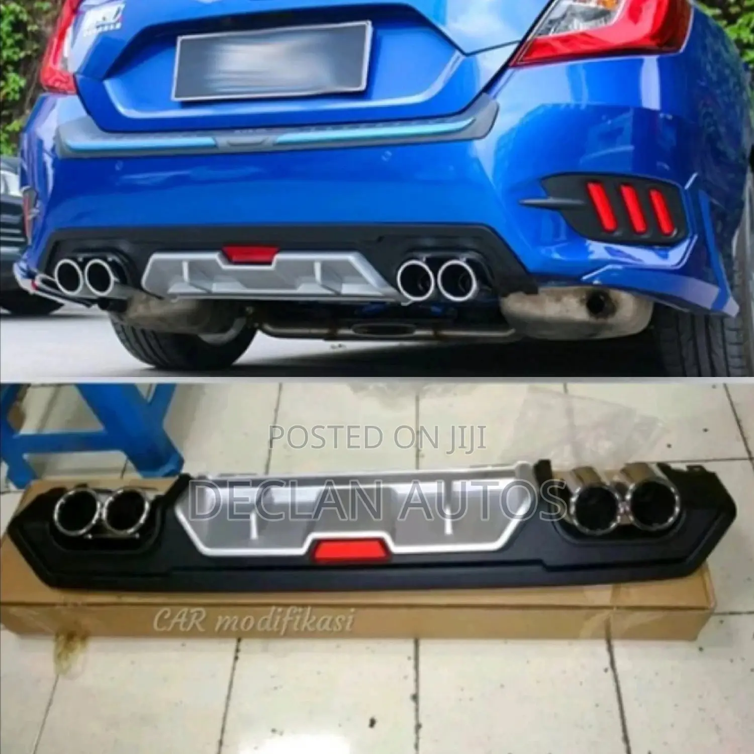 Civic 2018 Diffuser