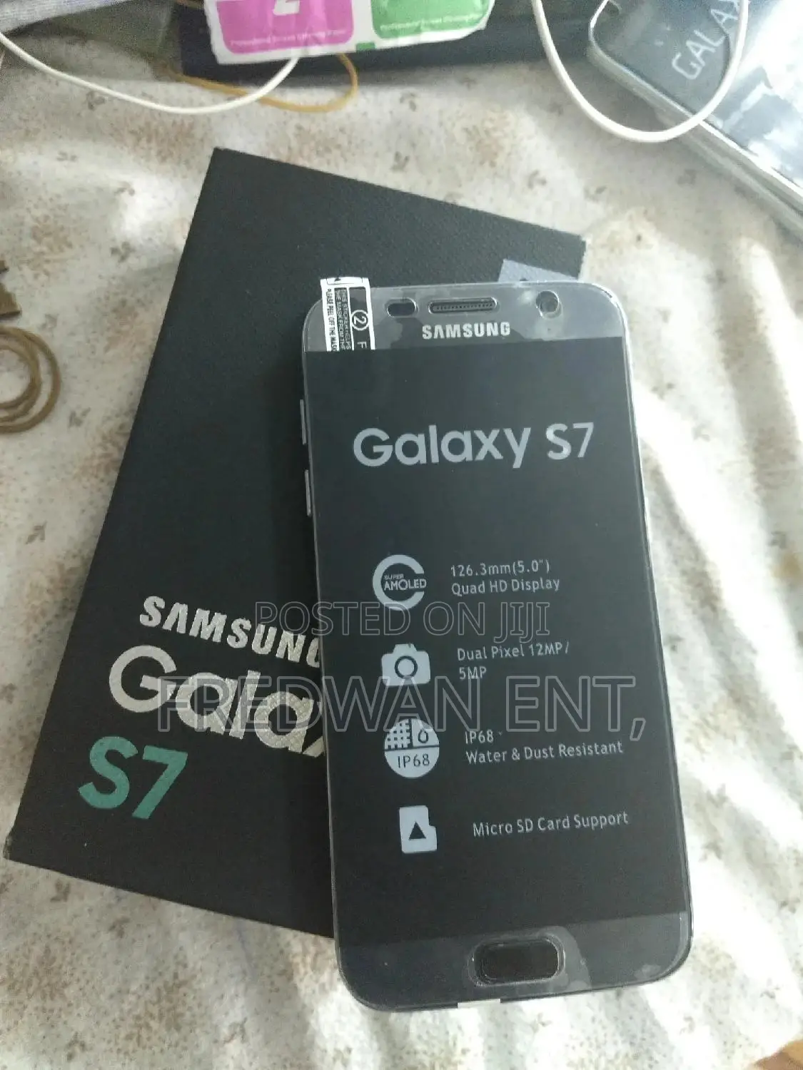 New Samsung Galaxy S7 32 GB Black