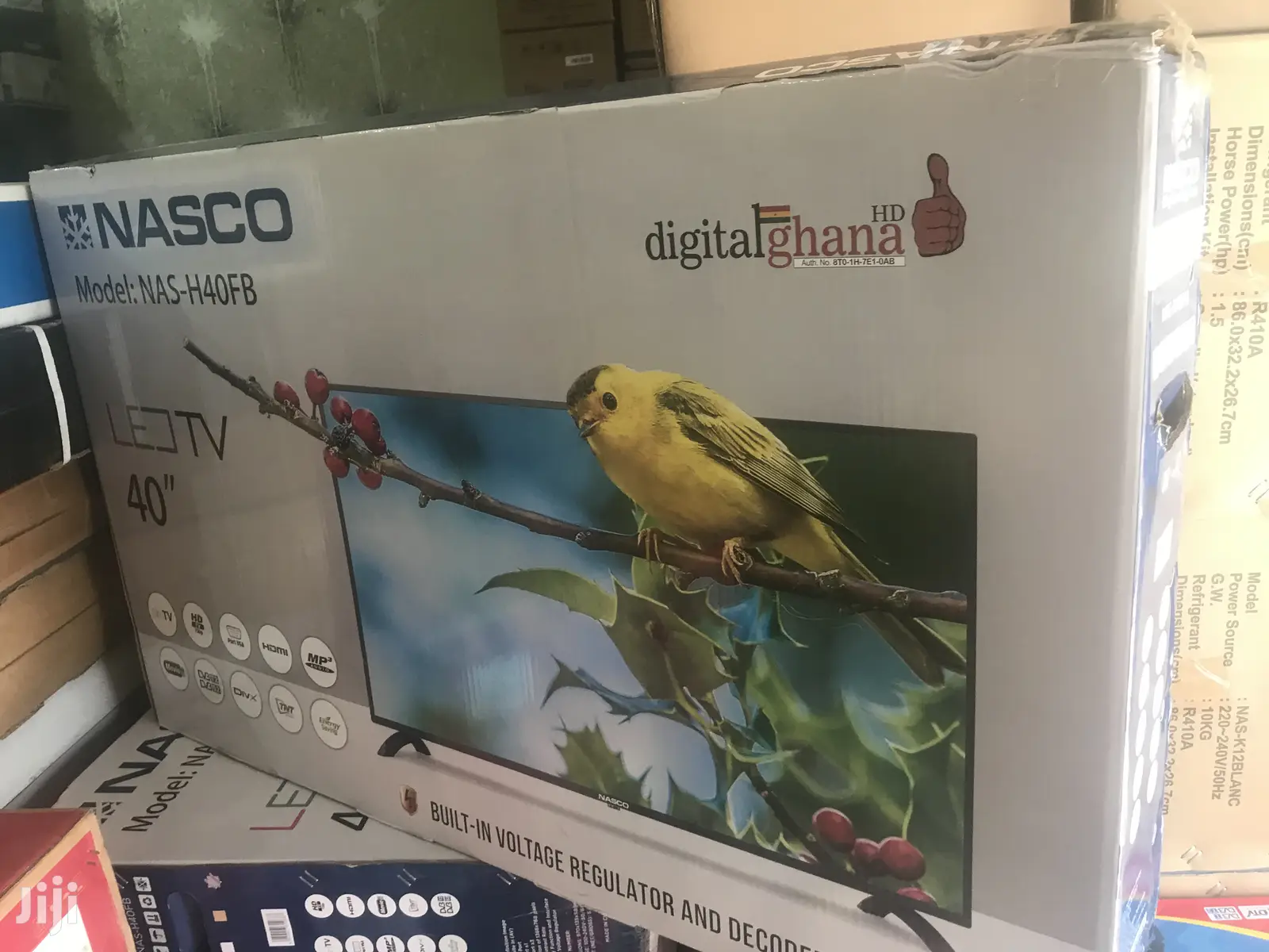 High Quality Nasco 40′′ Digital Satellite Full HD LED TV