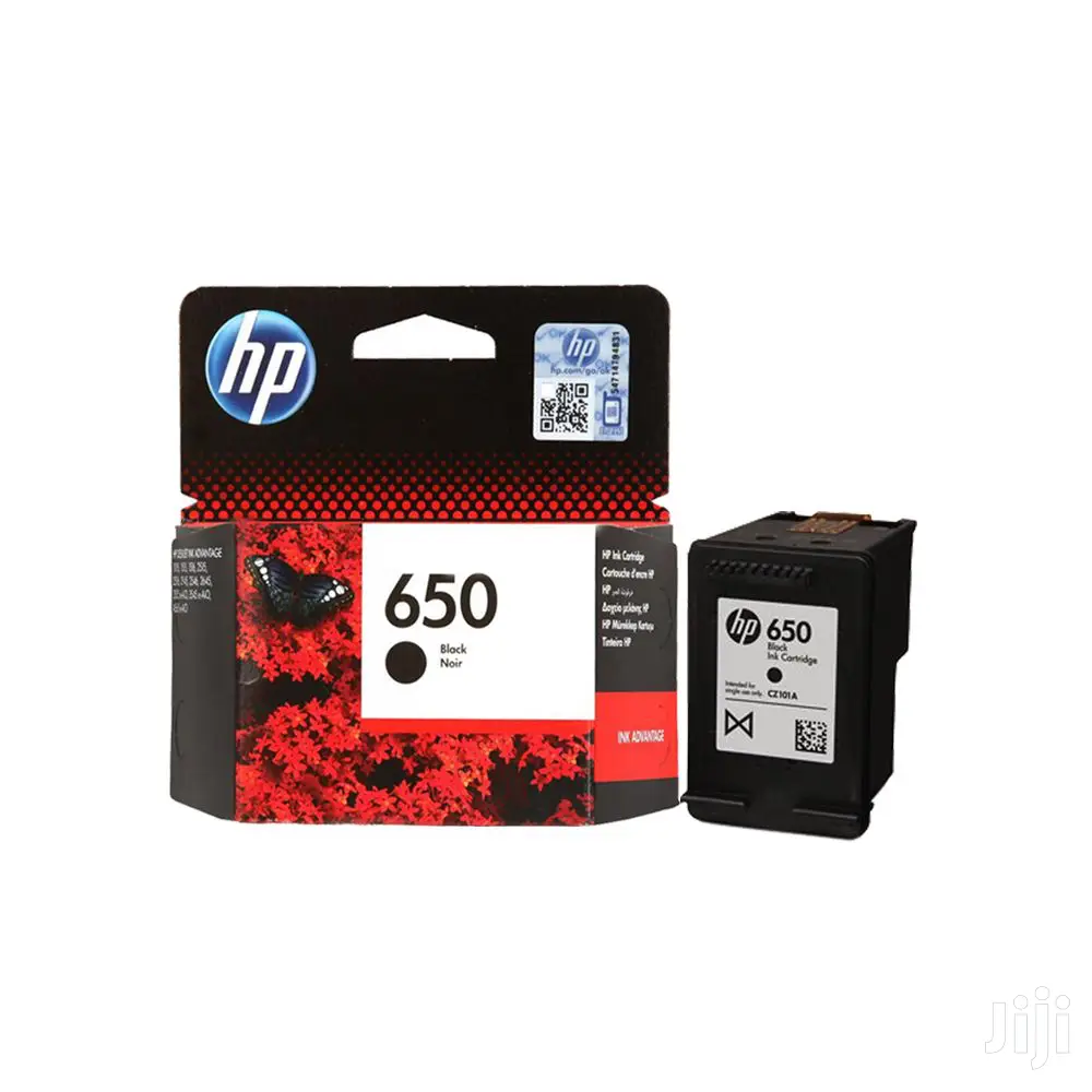 HP 650 Black Ink Cartridge (CZ101A)