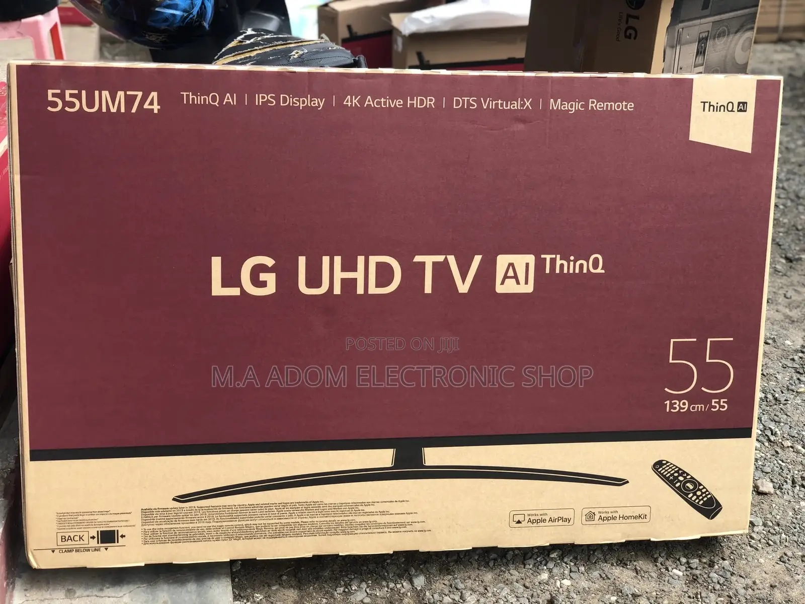 “”’Lg 55” Uhd 4K Smart Thinq AI Led Tv With Magic Remote
