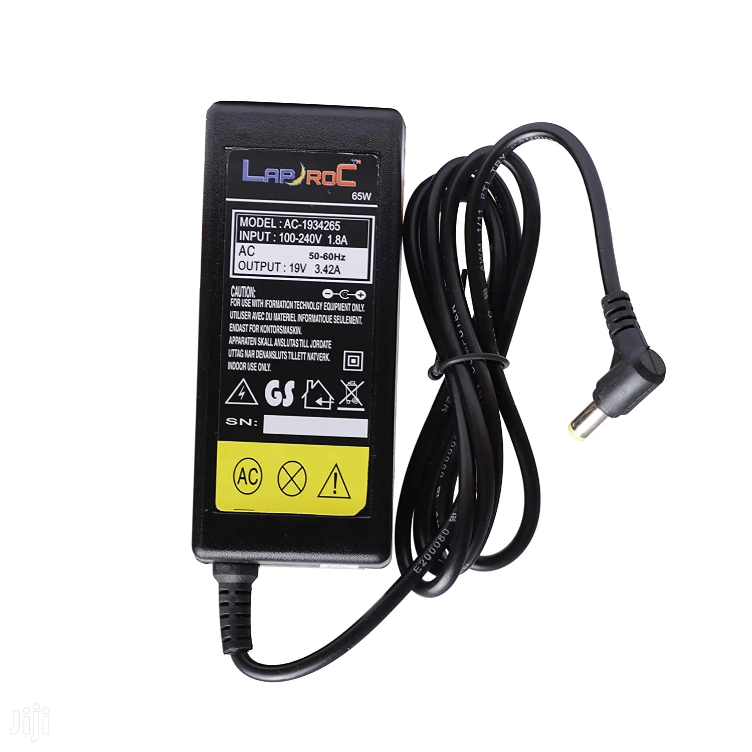 Acer 19V 3.42A Adapter Yellow Pin (Replacement)