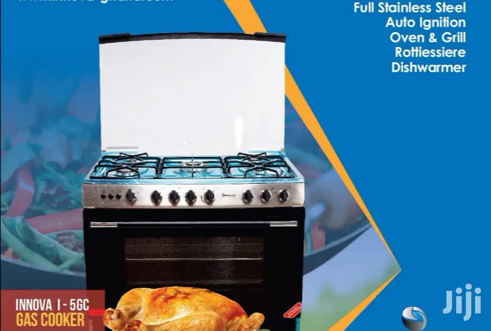 Innova 5 Burner Gas Cooker
