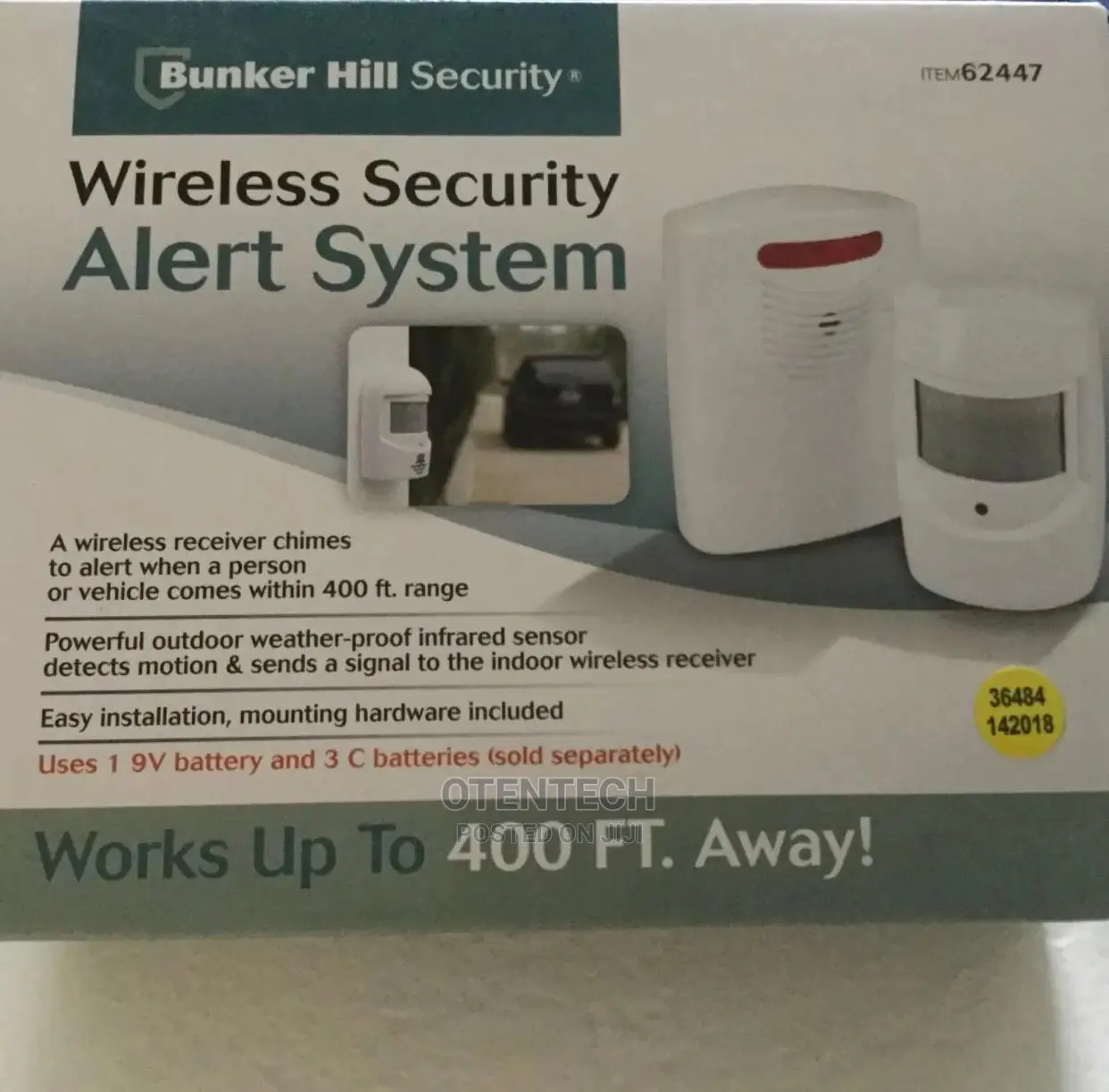 Bunker Hill Wireless Security Alert System