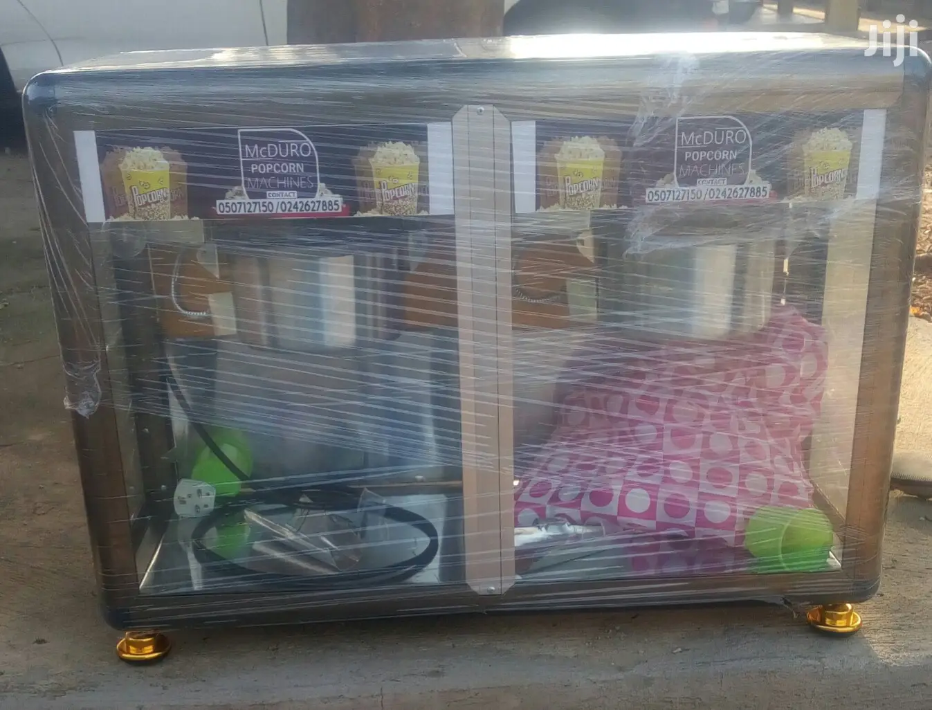 Double Popcorn Machine