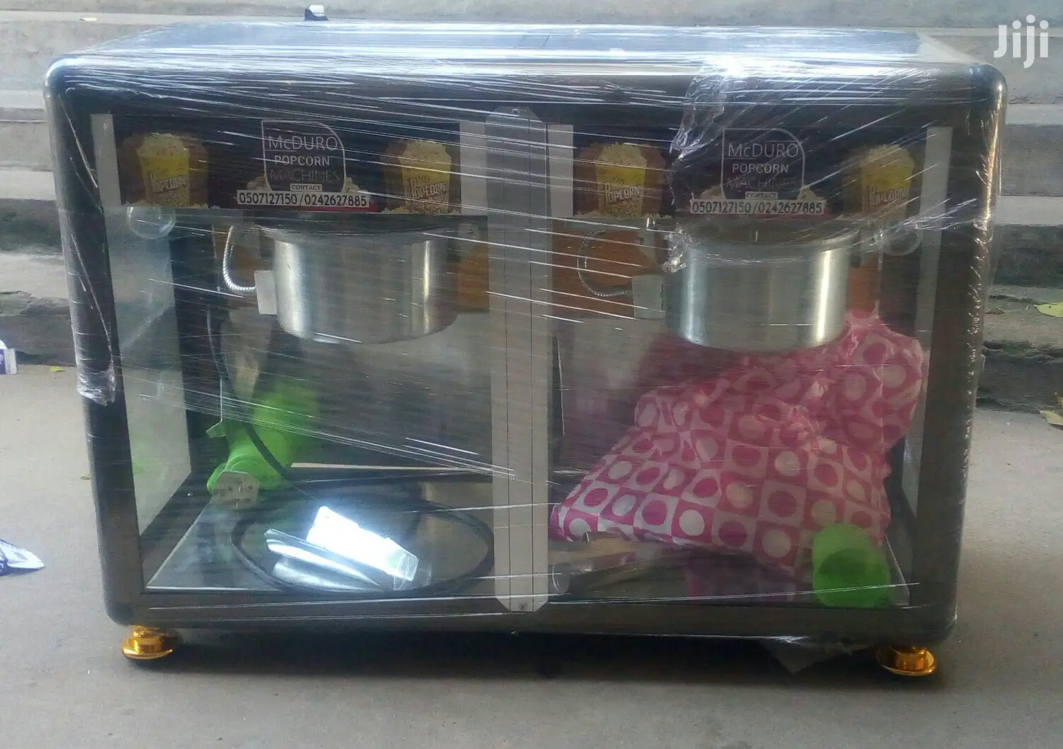 Double Popcorn Machine