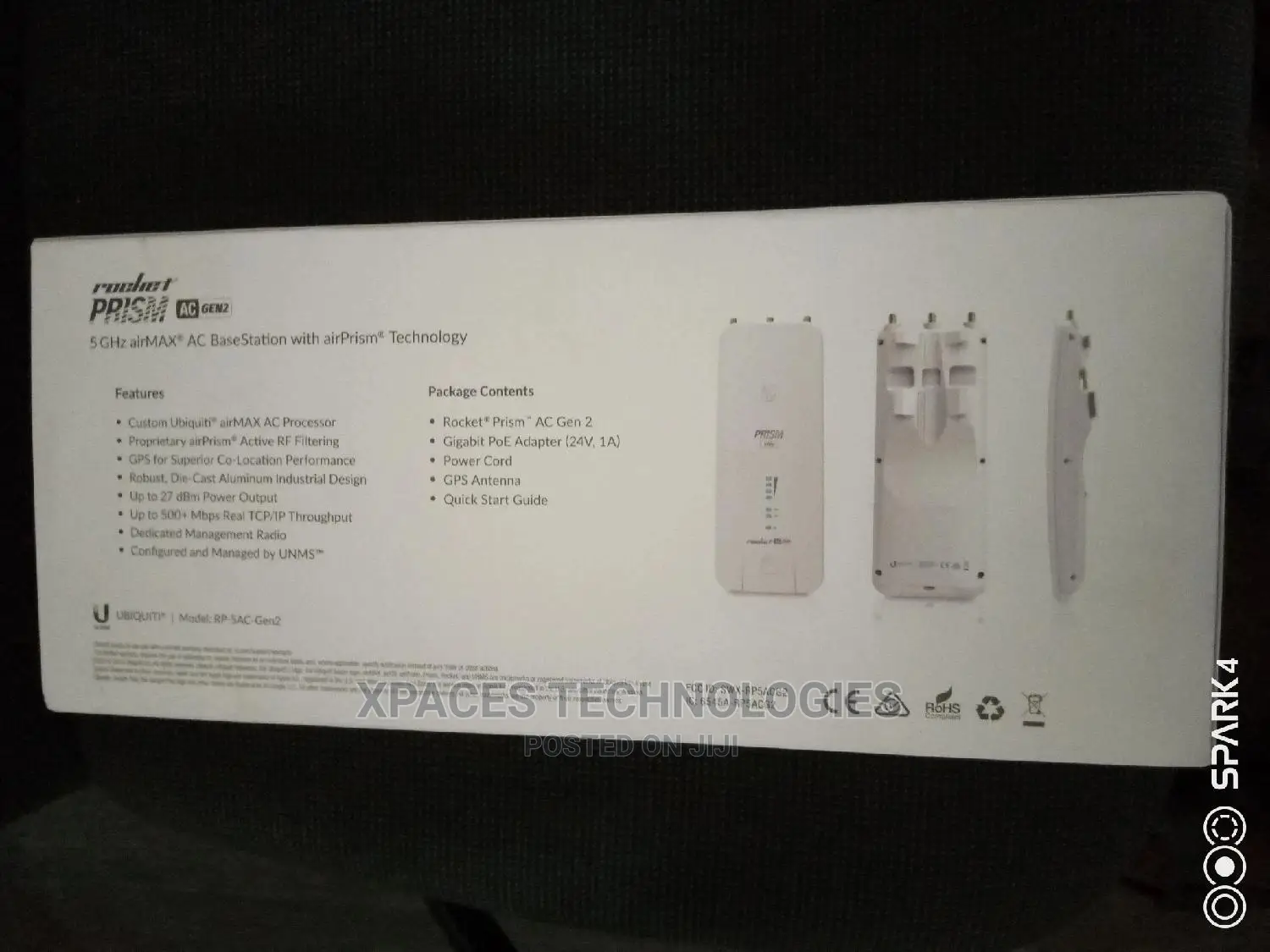 UBIQUITI Rocket Prism Ac Gen2