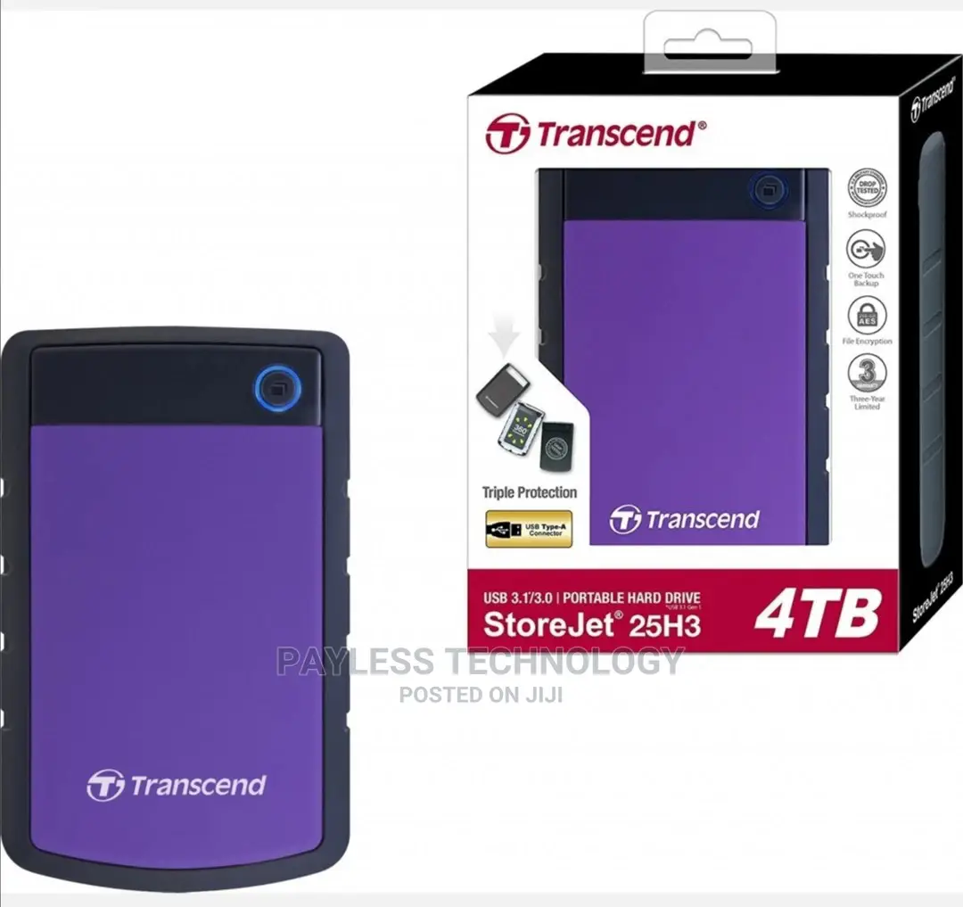 Transcend 4tb External Hard Drives