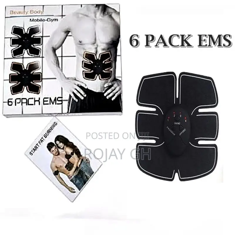 6 Pack Ems Abs Trainer Body Mobile Gym For Fat Burning