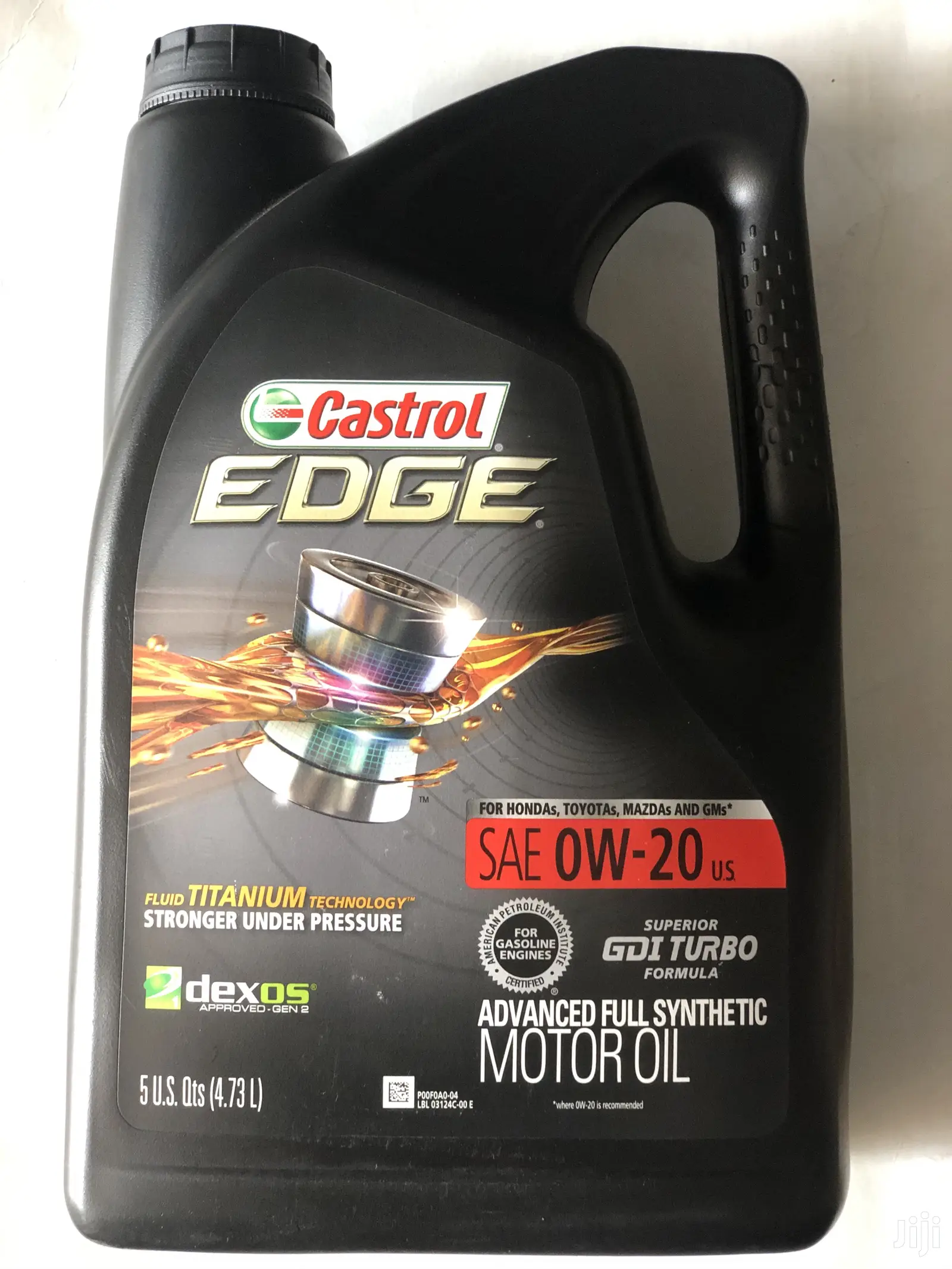 Castrol EDGE Advanced Full Synthetic Oil (0w-20)