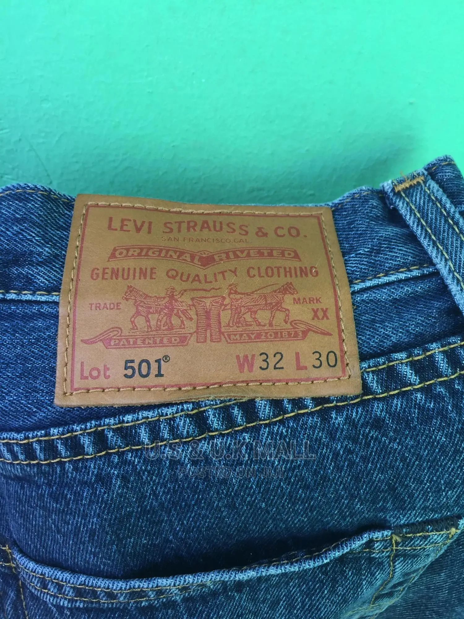 Levi Straus Co Regular Men Jeans Size 32 Length 30 4sale