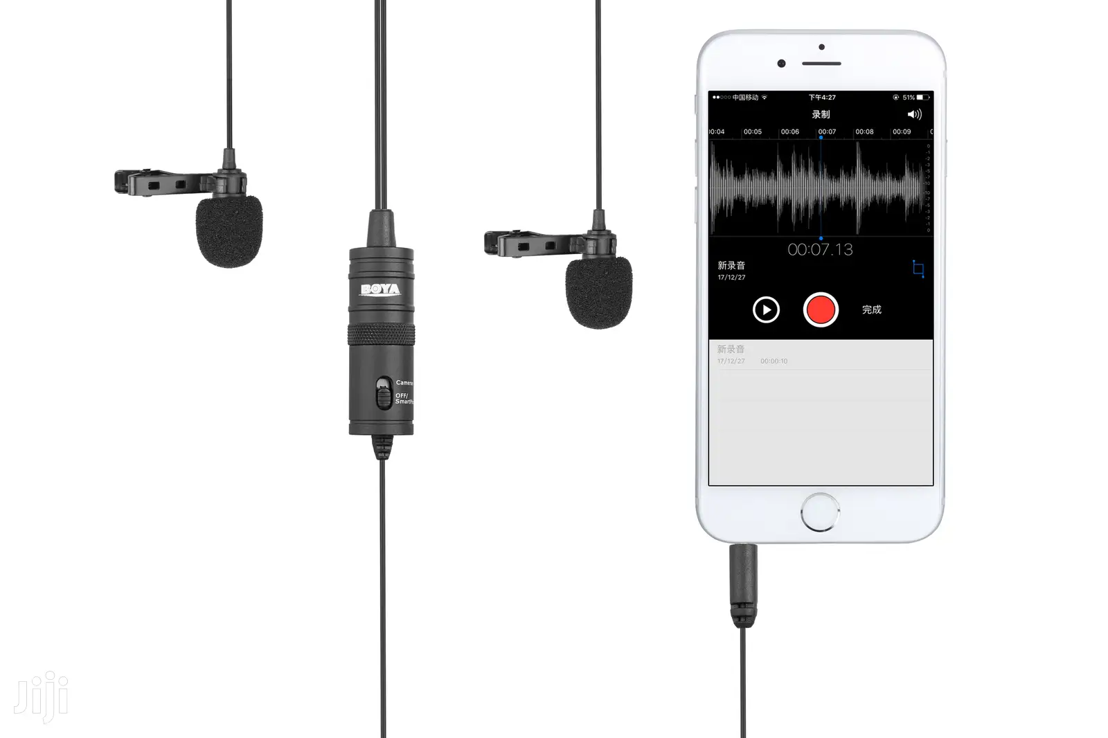 BOYA BY-M1DM Dual Omni-directional Lavalier Mic