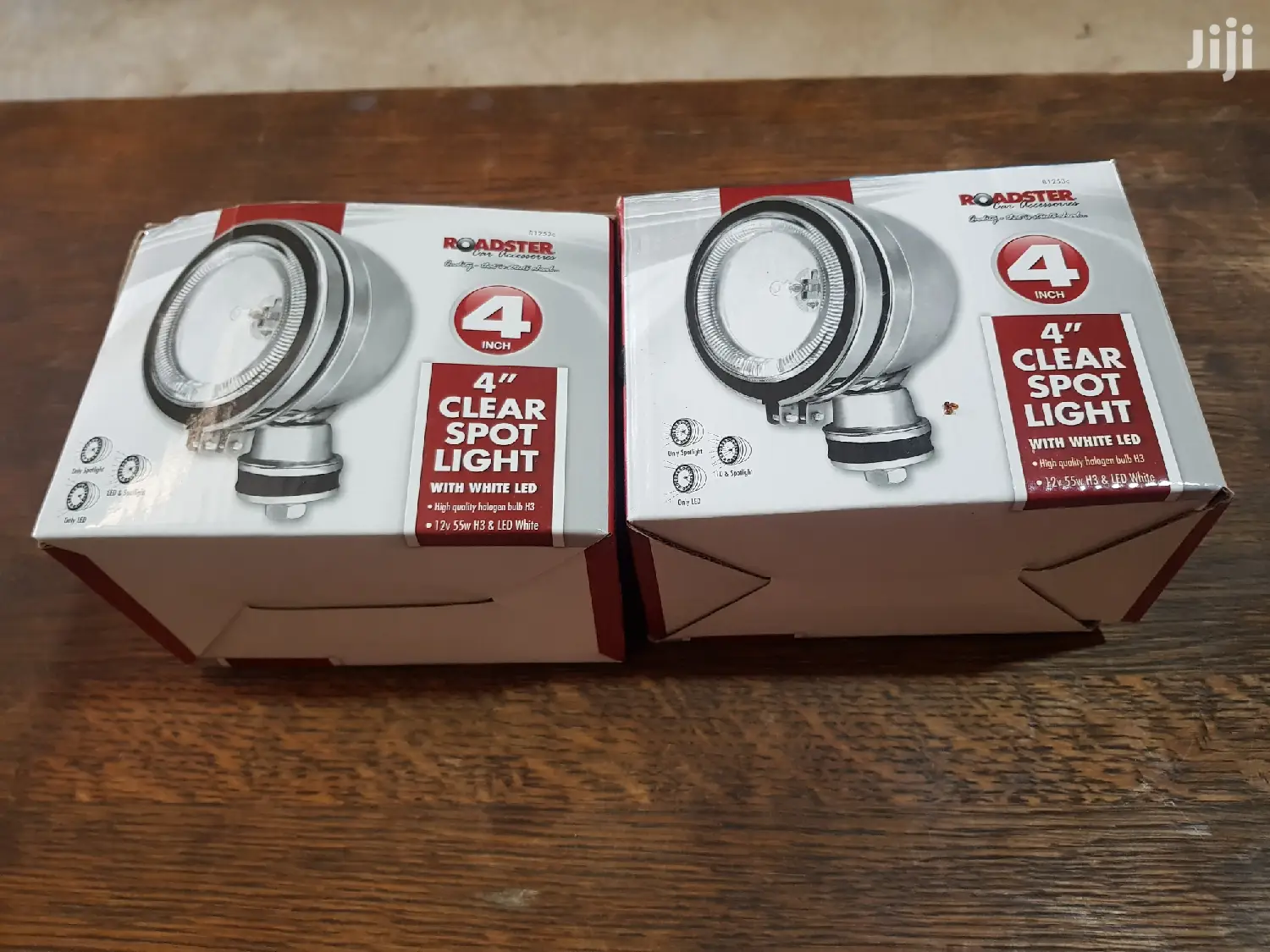 4 Inch Clear Spotlights With White LED