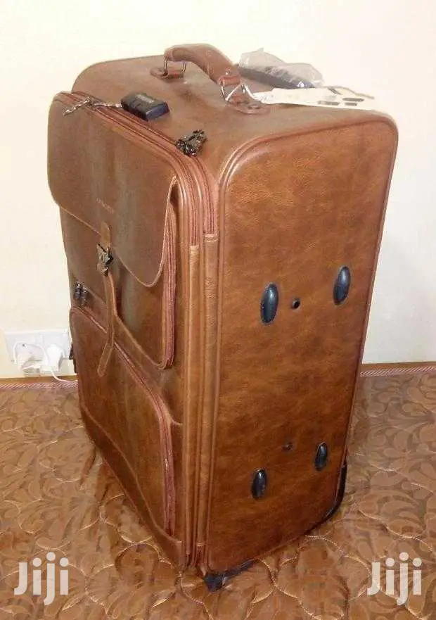 Leather Suitcase Bag Xl Size / One Big Size