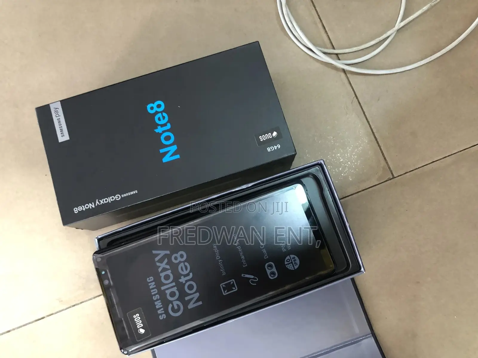 New Samsung Galaxy Note 8 64 GB Black