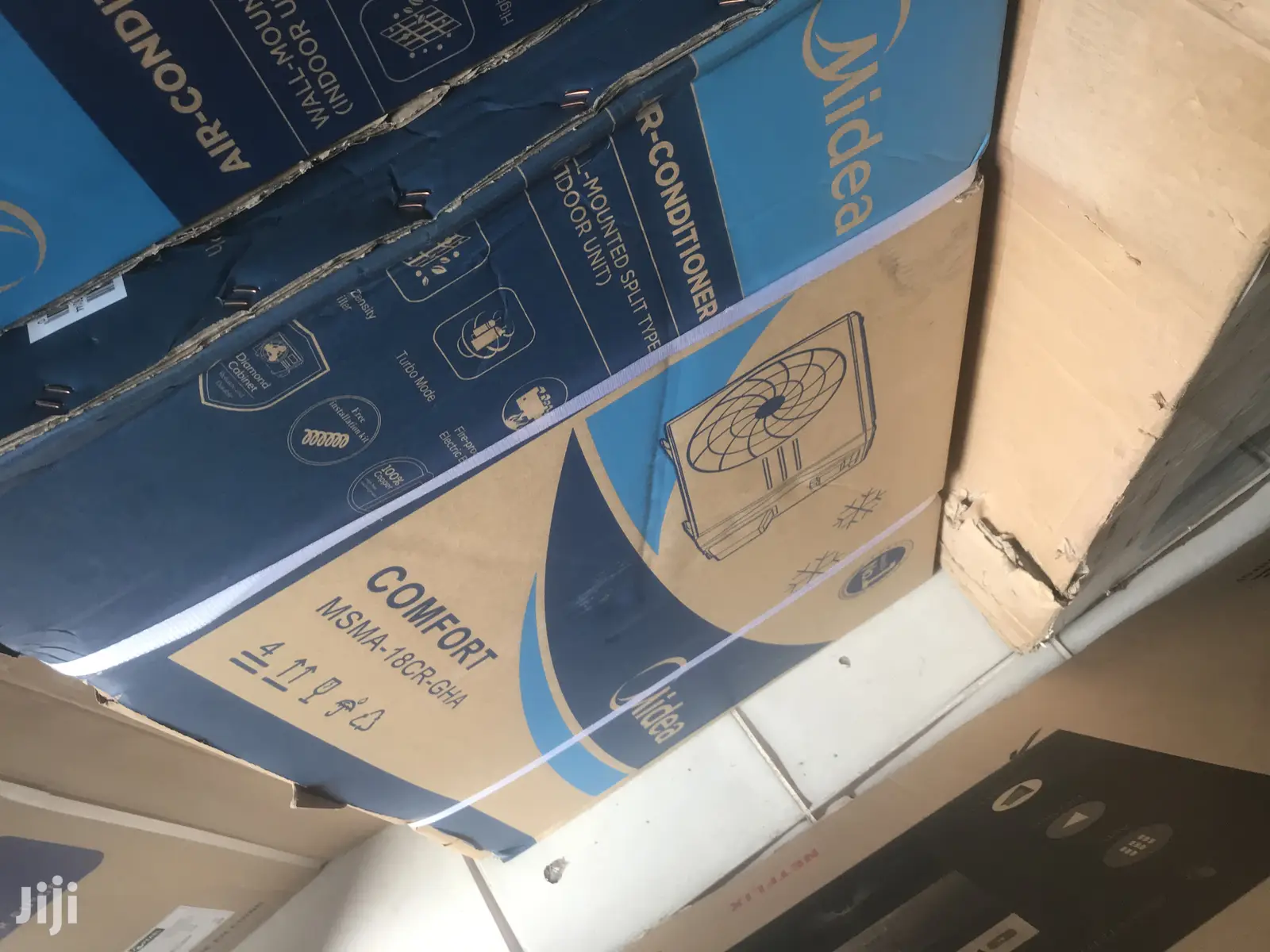New Midea MSMAB-12CR-GHA Split Air Conditioner - 1.5HP White