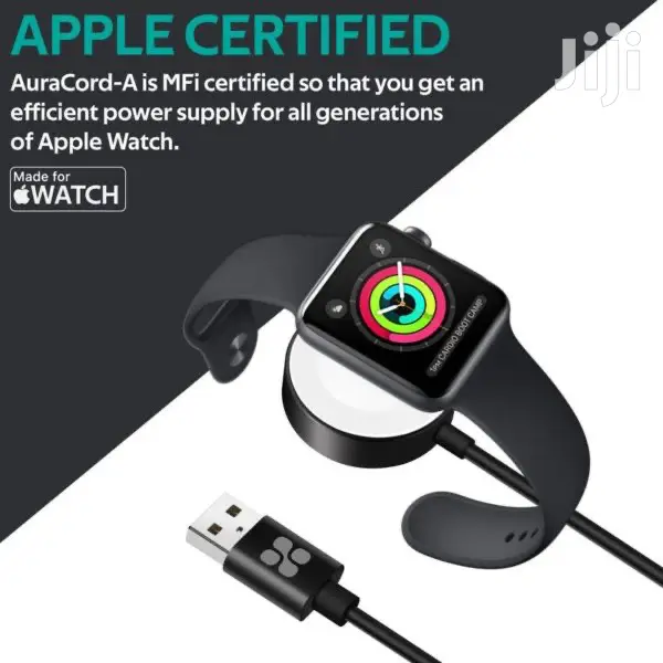 Promate Auracord-a USB Charging Cable For Apple Watch