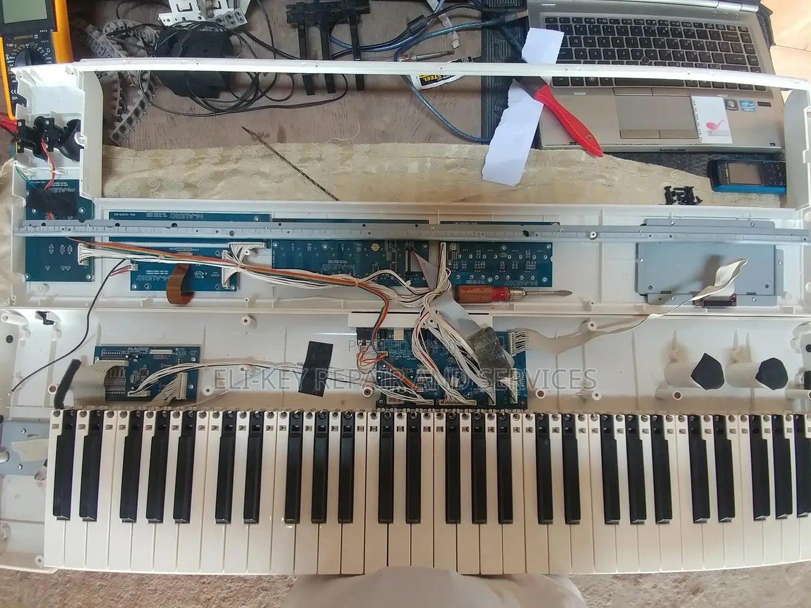 Eli Keyboards Repairs, Piano, M-Audio and Synthesizers.