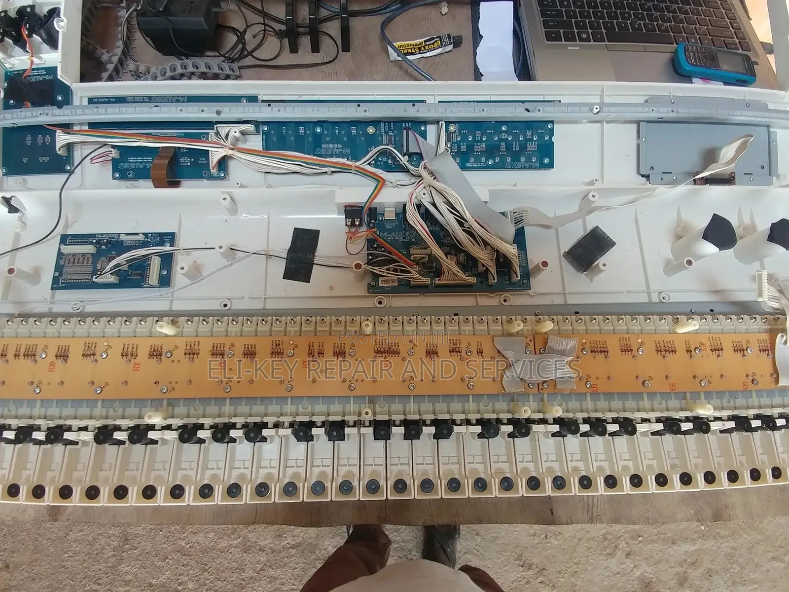 Eli Keyboards Repairs, Piano, M-Audio and Synthesizers.