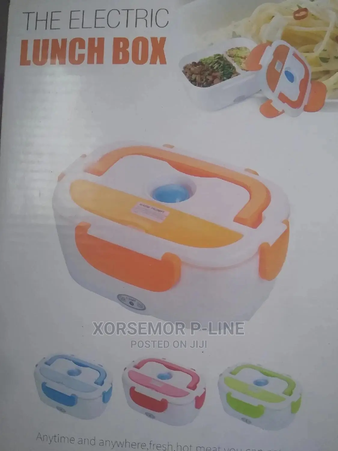 Electric Lunch Box ( Metallic / Silver Steel Inner Lining)